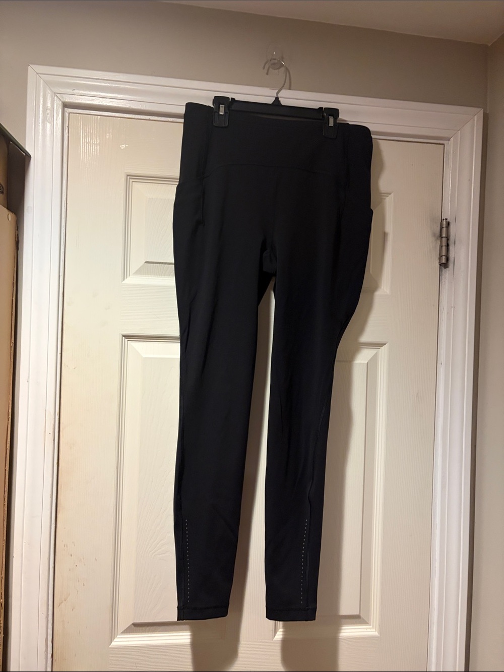 lululemon athletica Black High-Rise Leggings with Ankle Details